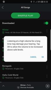 Batas Aman Paparan Suara Seharai-hari
